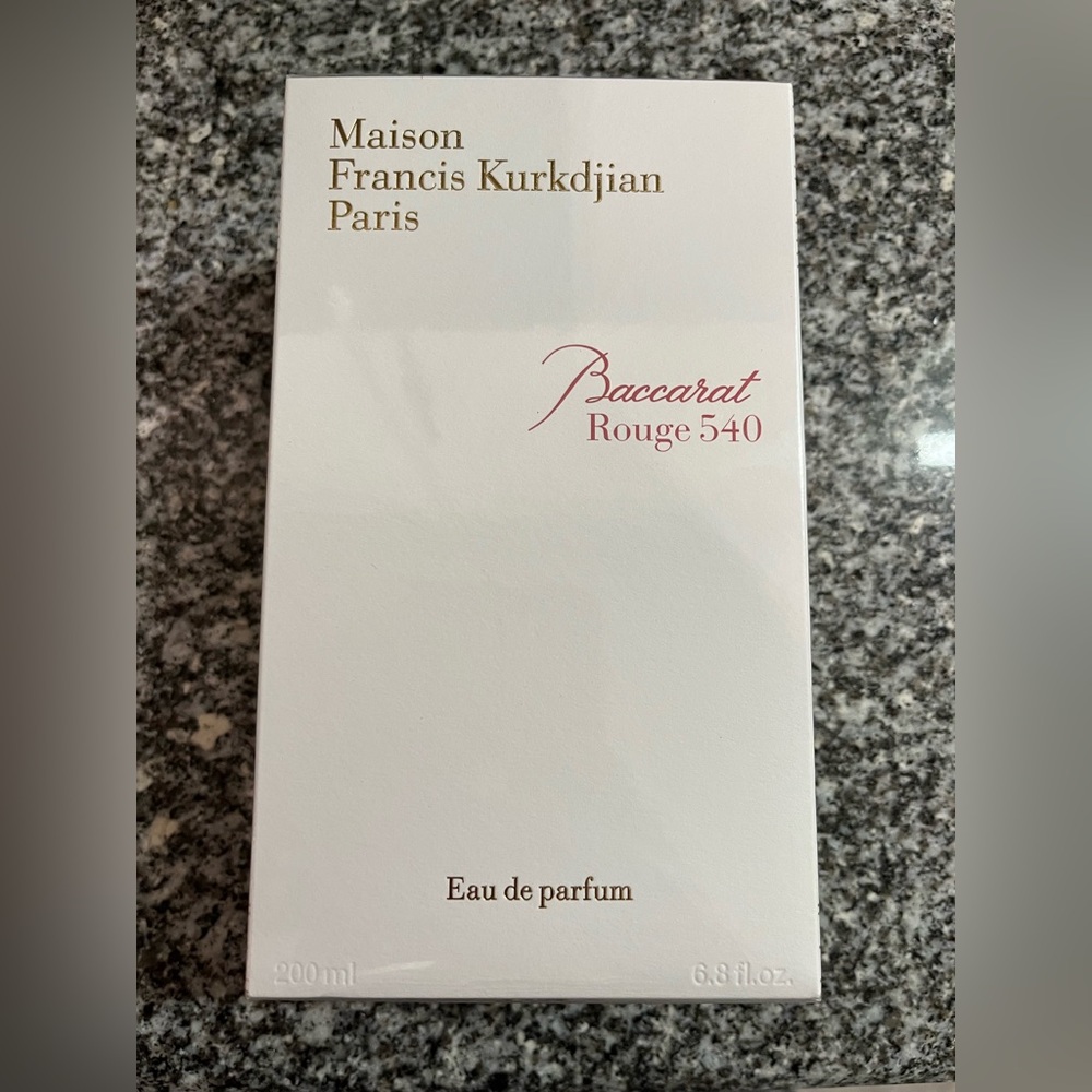 Maison Francis Kurkdjian Baccarat Rouge 540 in White and Red